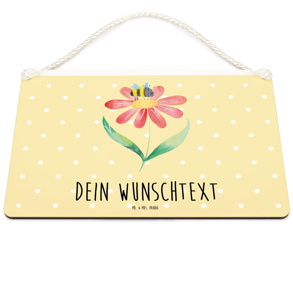 Personalisiertes Deko Schild Hummel Blume Dekoschild, Deko Schild, Schild, Tür Schild, Türschild, Holzschild, Wandschild, Wanddeko, Tiermotive, Gute Laune, lustige Sprüche, Tiere, Hummel, Blume, Wespe, Flauschig, Natur, Feld, Hummeln, Biene