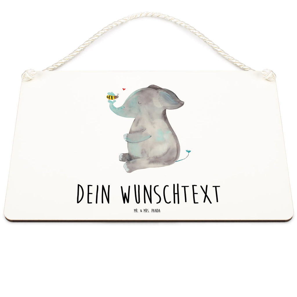 Personalisiertes Deko Schild Elefant & Biene Dekoschild, Deko Schild, Schild, Tür Schild, Türschild, Holzschild, Wandschild, Wanddeko, Tiermotive, Gute Laune, lustige Sprüche, Tiere, Elefant, Biene, Liebe, Liebesbeweis, Jahrestag, Liebesgeschenk, Heiratsantrag, Hochzeitsgeschenk, Liebesspruch