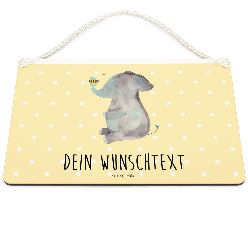 Personalisiertes Deko Schild Elefant & Biene Dekoschild, Deko Schild, Schild, Tür Schild, Türschild, Holzschild, Wandschild, Wanddeko, Tiermotive, Gute Laune, lustige Sprüche, Tiere, Elefant, Biene, Liebe, Liebesbeweis, Jahrestag, Liebesgeschenk, Heiratsantrag, Hochzeitsgeschenk, Liebesspruch