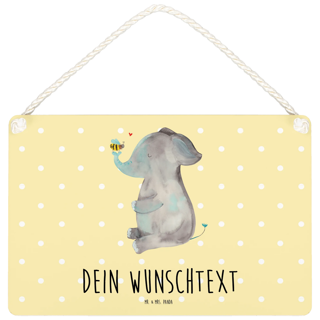 Personalisiertes Deko Schild Elefant & Biene Dekoschild, Deko Schild, Schild, Tür Schild, Türschild, Holzschild, Wandschild, Wanddeko, Tiermotive, Gute Laune, lustige Sprüche, Tiere, Elefant, Biene, Liebe, Liebesbeweis, Jahrestag, Liebesgeschenk, Heiratsantrag, Hochzeitsgeschenk, Liebesspruch