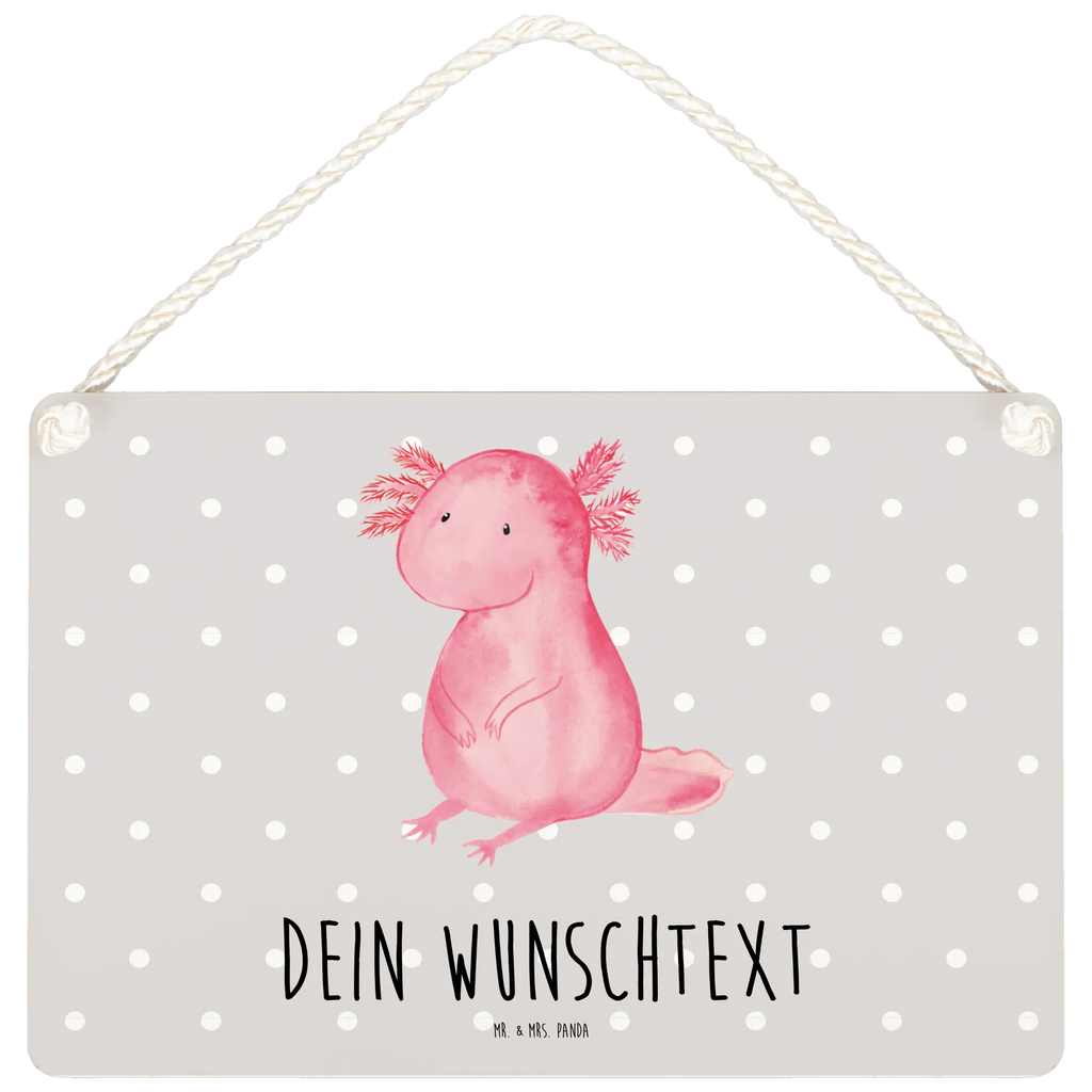 Personalisiertes Deko Schild Axolotl Dekoschild, Deko Schild, Schild, Tür Schild, Türschild, Holzschild, Wandschild, Wanddeko, Axolotl, Molch, Axolot, vergnügt, fröhlich, zufrieden, Lebensstil, Weisheit, Lebensweisheit, Liebe, Freundin