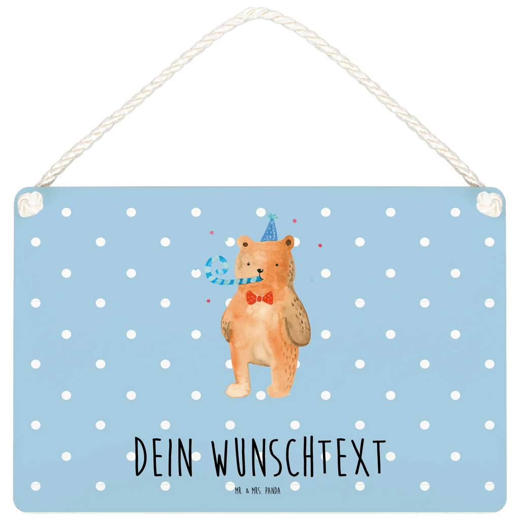 Personalisiertes Deko Schild Birthday Bär Dekoschild, Deko Schild, Schild, Tür Schild, Türschild, Holzschild, Wandschild, Wanddeko, Bär, Teddy, Teddybär, Happy Birthday, Alles Gute, Glückwunsch, Geburtstag