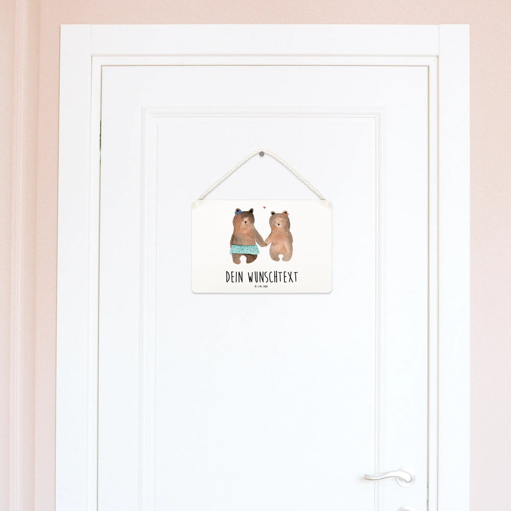 Personalisiertes Deko Schild Bär Freundin Dekoschild, Deko Schild, Schild, Tür Schild, Türschild, Holzschild, Wandschild, Wanddeko, Bär, Teddy, Teddybär, Bär Freundin Beste Freund Liebe Liebesbeweis Verliebt Kumpel Kumpeliene