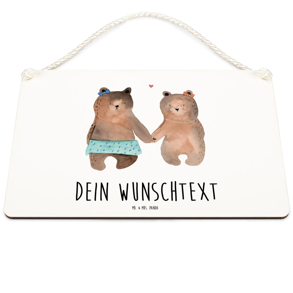 Personalisiertes Deko Schild Bär Freundin Dekoschild, Deko Schild, Schild, Tür Schild, Türschild, Holzschild, Wandschild, Wanddeko, Bär, Teddy, Teddybär, Bär Freundin Beste Freund Liebe Liebesbeweis Verliebt Kumpel Kumpeliene