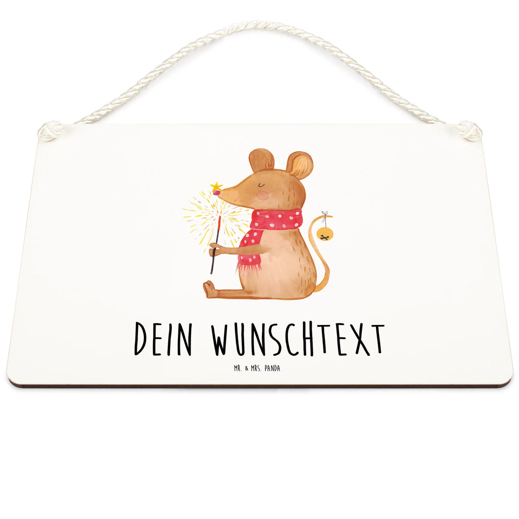 Personalisiertes Deko Schild Weihnachtsmaus Dekoschild, Deko Schild, Schild, Tür Schild, Türschild, Holzschild, Wandschild, Wanddeko, Winter, Weihnachten, Weihnachtsdeko, Nikolaus, Advent, Heiligabend, Wintermotiv, Frohe Weihnachten, Weihnachtsgruß, Weihnachtsmotiv, Maus, Mäuschen, Weihnachtswunder