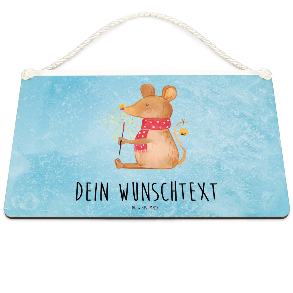 Personalisiertes Deko Schild Weihnachtsmaus Dekoschild, Deko Schild, Schild, Tür Schild, Türschild, Holzschild, Wandschild, Wanddeko, Winter, Weihnachten, Weihnachtsdeko, Nikolaus, Advent, Heiligabend, Wintermotiv, Frohe Weihnachten, Weihnachtsgruß, Weihnachtsmotiv, Maus, Mäuschen, Weihnachtswunder