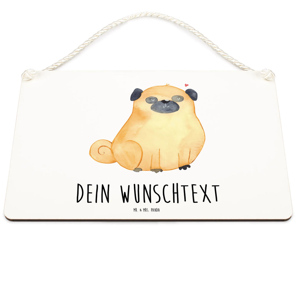 Personalisiertes Deko Schild Mops Dekoschild, Deko Schild, Schild, Tür Schild, Türschild, Holzschild, Wandschild, Wanddeko, Hund, Hundemotiv, Haustier, Hunderasse, Tierliebhaber, Hundebesitzer, Sprüche, Mops, Liebe, Hundeliebe