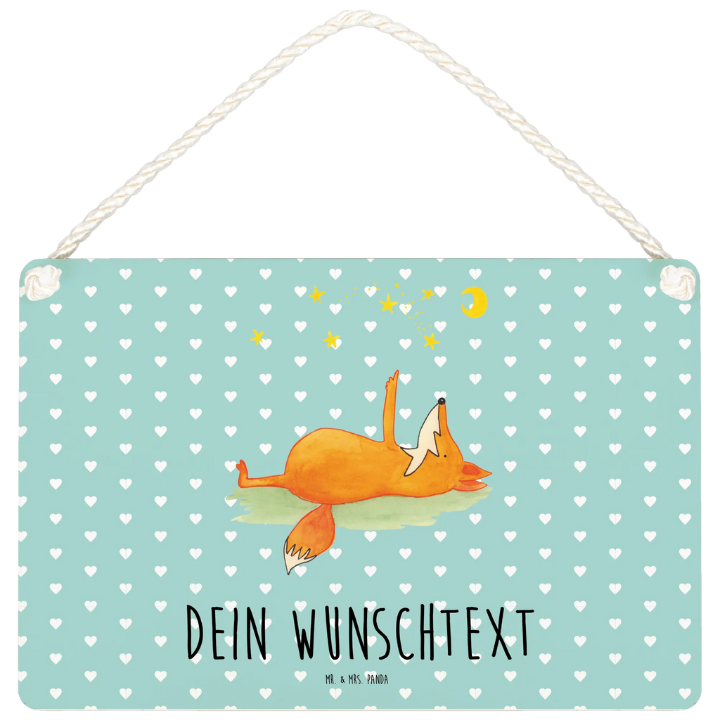 Personalisiertes Deko Schild Fuchs Sterne Dekoschild, Deko Schild, Schild, Tür Schild, Türschild, Holzschild, Wandschild, Wanddeko, Fuchs, Füchse, tröstende Worte, Spruch positiv, Spruch schön, Romantik, Always Look on the Bright Side of Life