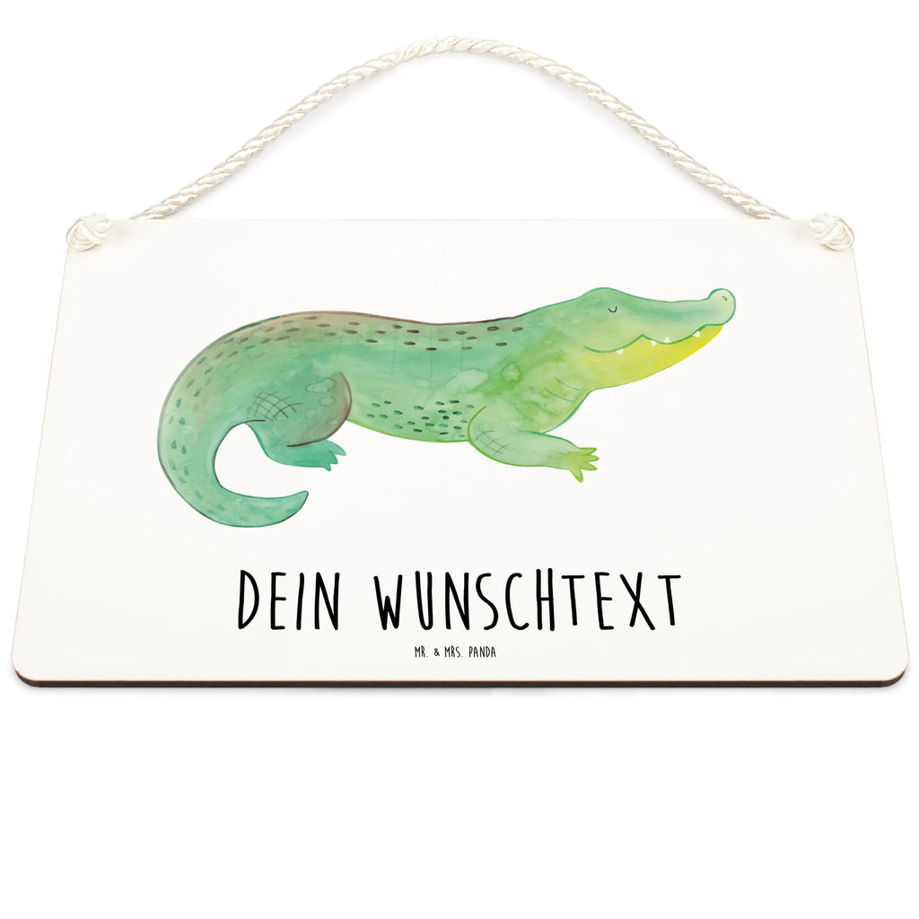 Personalisiertes Deko Schild Krokodil Dekoschild, Deko Schild, Schild, Tür Schild, Türschild, Holzschild, Wandschild, Wanddeko, Meerestiere, Meer, Urlaub, Krokodil, Krokodile, verrückt sein, spontan sein, Abenteuerlust, Reiselust, Freundin, beste Freundin, Lieblingsmensch