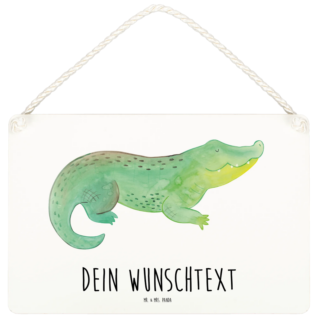 Personalisiertes Deko Schild Krokodil Dekoschild, Deko Schild, Schild, Tür Schild, Türschild, Holzschild, Wandschild, Wanddeko, Meerestiere, Meer, Urlaub, Krokodil, Krokodile, verrückt sein, spontan sein, Abenteuerlust, Reiselust, Freundin, beste Freundin, Lieblingsmensch