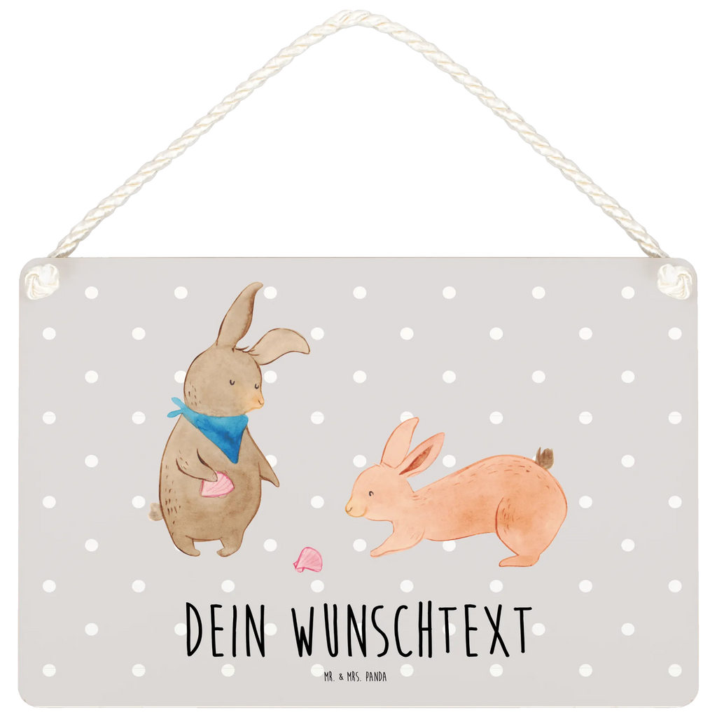 Personalisiertes Deko Schild Hasen Muschel Dekoschild, Deko Schild, Schild, Tür Schild, Türschild, Holzschild, Wandschild, Wanddeko, Familie, Vatertag, Muttertag, Bruder, Schwester, Mama, Papa, Oma, Opa, Hasen, beste Freundin, Freundin, Freundinnen, best friends, BFF, Muscheln sammeln, Muscheln, Meer