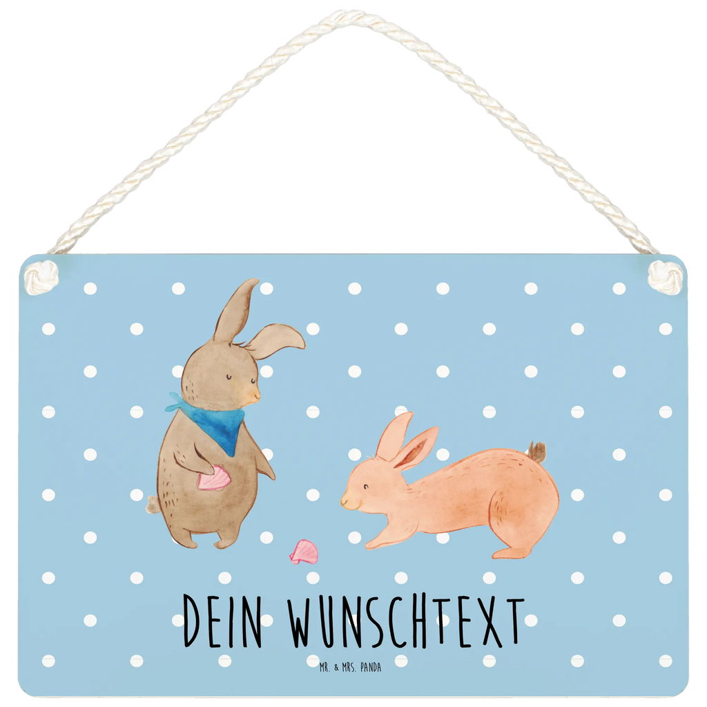 Personalisiertes Deko Schild Hasen Muschel Dekoschild, Deko Schild, Schild, Tür Schild, Türschild, Holzschild, Wandschild, Wanddeko, Familie, Vatertag, Muttertag, Bruder, Schwester, Mama, Papa, Oma, Opa, Hasen, beste Freundin, Freundin, Freundinnen, best friends, BFF, Muscheln sammeln, Muscheln, Meer