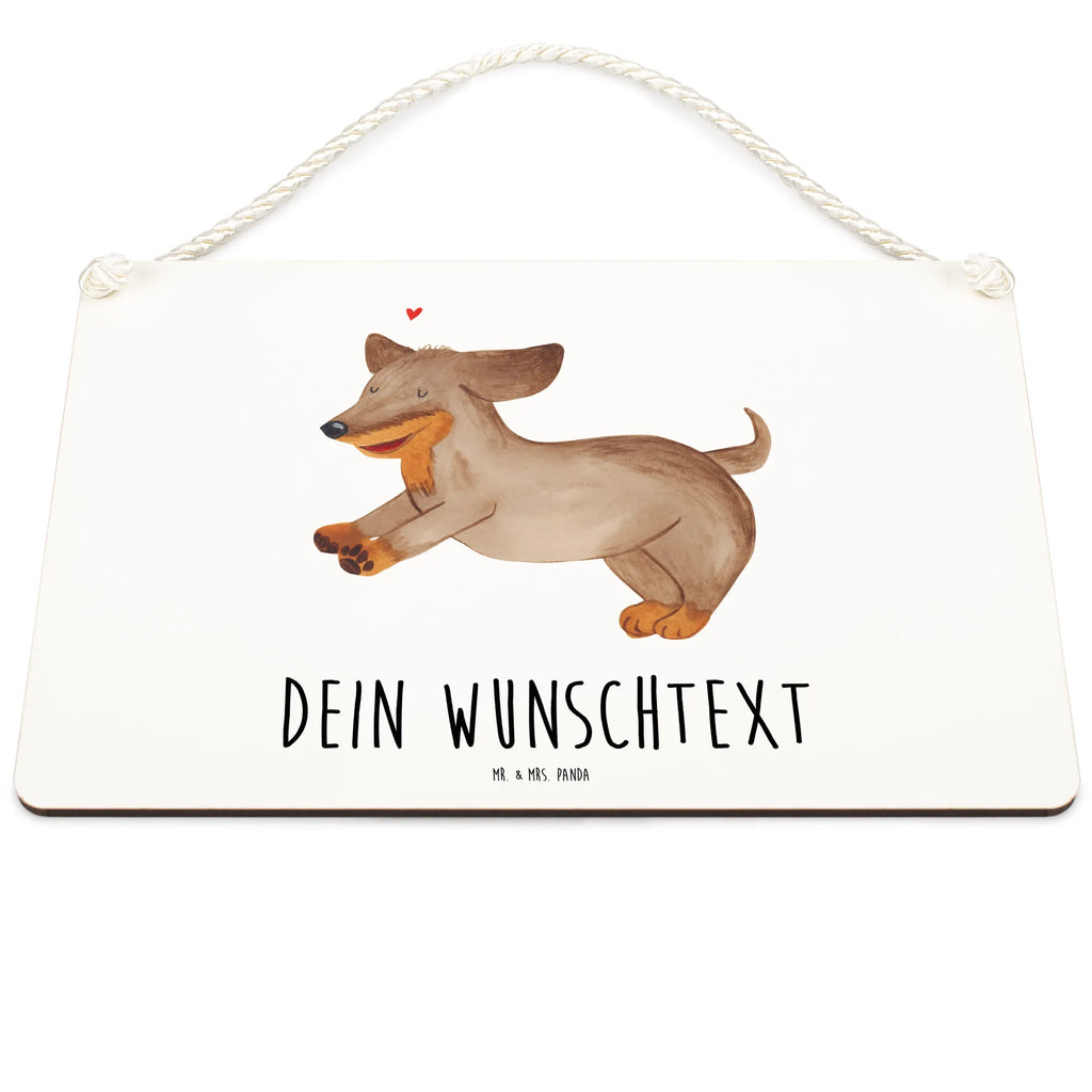 Personalisiertes Deko Schild Hund Dackel Dekoschild, Deko Schild, Schild, Tür Schild, Türschild, Holzschild, Wandschild, Wanddeko, Hund, Hundemotiv, Haustier, Hunderasse, Tierliebhaber, Hundebesitzer, Sprüche, Hunde, Dackel, Dachshund, happy dog