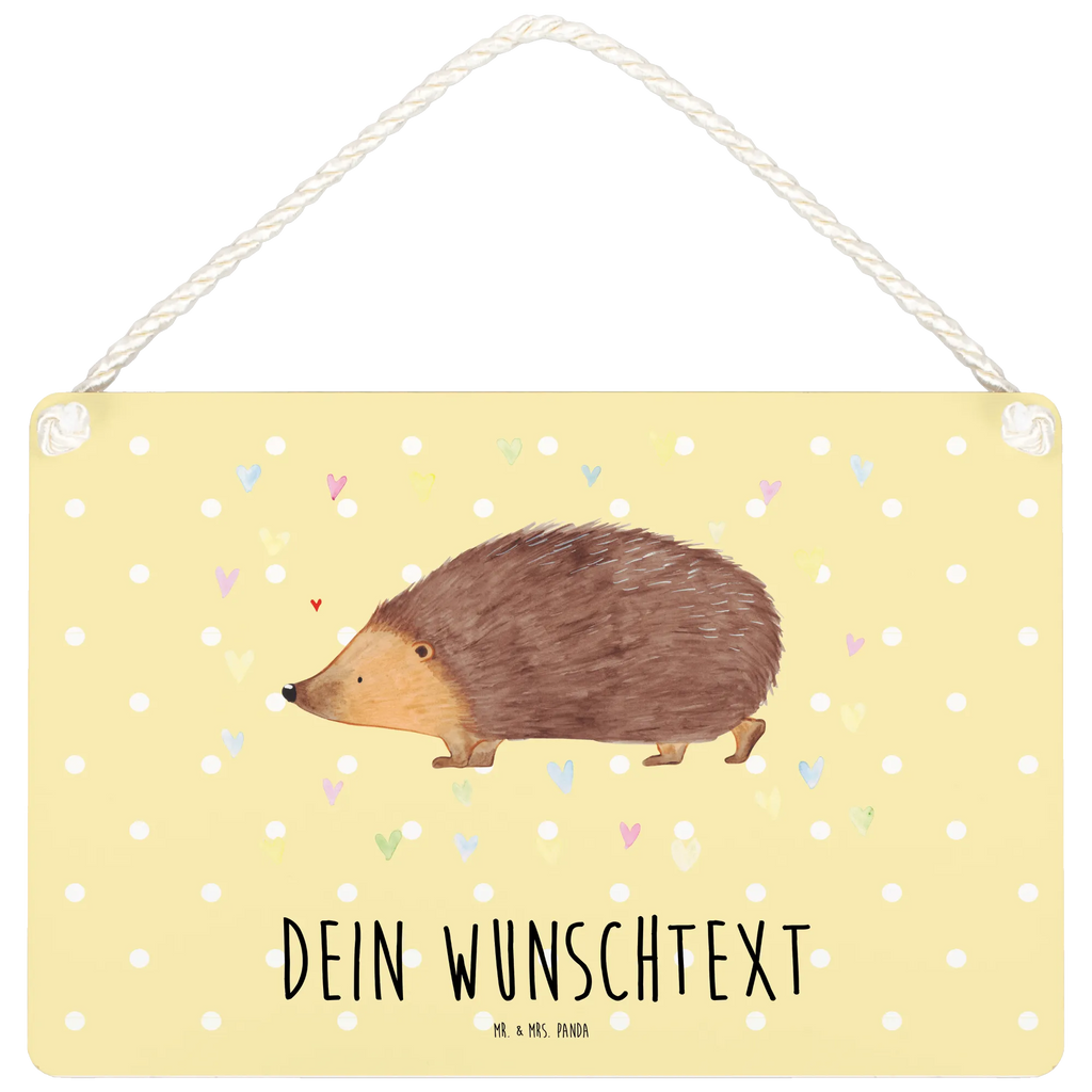 Personalisiertes Deko Schild Igel Herzen Dekoschild, Deko Schild, Schild, Tür Schild, Türschild, Holzschild, Wandschild, Wanddeko, Tiermotive, Gute Laune, lustige Sprüche, Tiere, Liebe, Herz, Herzen, Igel, Vertrauen, Kuss, Leben