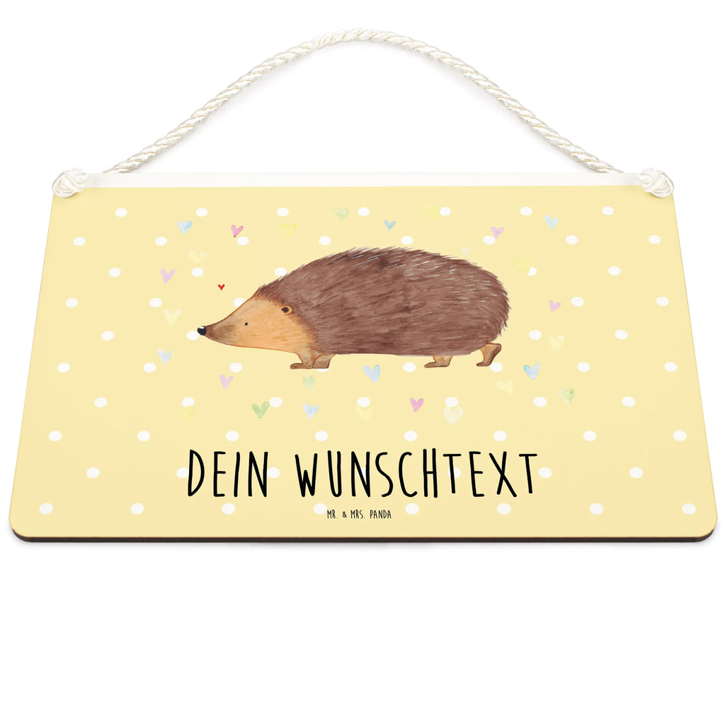 Personalisiertes Deko Schild Igel Herzen Dekoschild, Deko Schild, Schild, Tür Schild, Türschild, Holzschild, Wandschild, Wanddeko, Tiermotive, Gute Laune, lustige Sprüche, Tiere, Liebe, Herz, Herzen, Igel, Vertrauen, Kuss, Leben