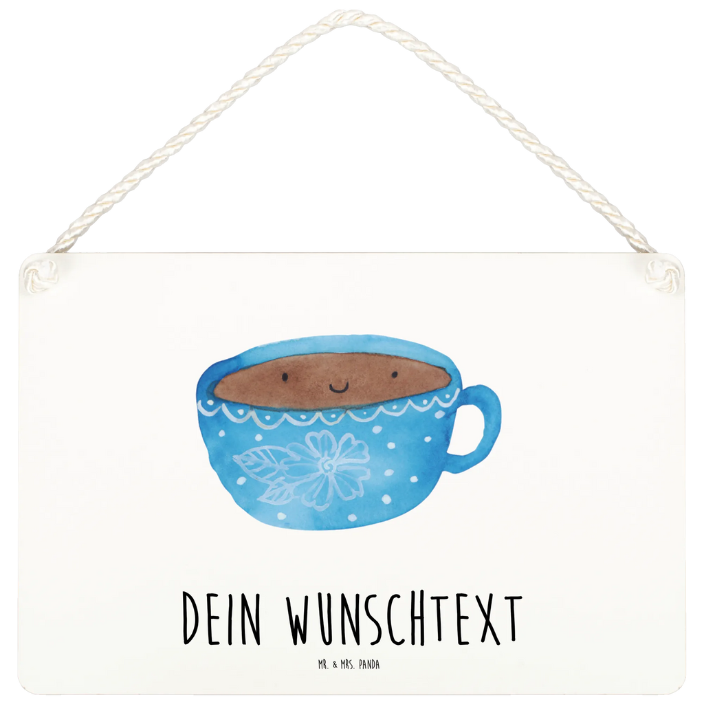 Personalisiertes Deko Schild Kaffee Tasse Dekoschild, Deko Schild, Schild, Tür Schild, Türschild, Holzschild, Wandschild, Wanddeko, Tiermotive, Gute Laune, lustige Sprüche, Tiere, Kaffee, Tasse, Liebe, Geschmack, Genuss, Glücklich