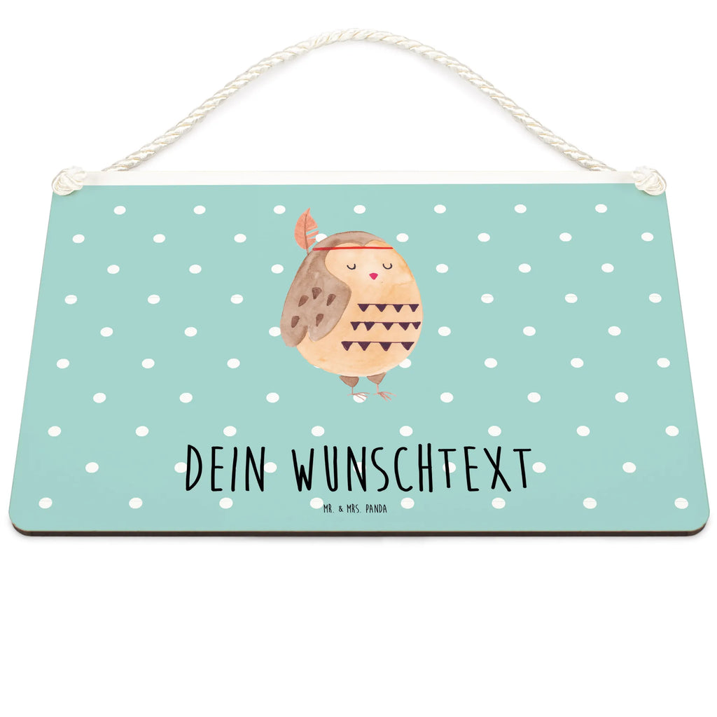 Personalisiertes Deko Schild Eule Federschmuck Dekoschild, Deko Schild, Schild, Tür Schild, Türschild, Holzschild, Wandschild, Wanddeko, Eule, Eule Deko, Owl, Das Leben ist ein Abenteuer, Reisespruch, Federschmuck, Dekoration