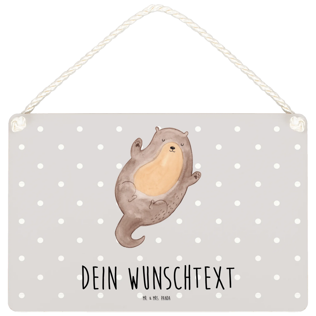 Personalisiertes Deko Schild Otter Umarmen Dekoschild, Deko Schild, Schild, Tür Schild, Türschild, Holzschild, Wandschild, Wanddeko, Otter, Fischotter, Seeotter, Otter Seeotter See Otter