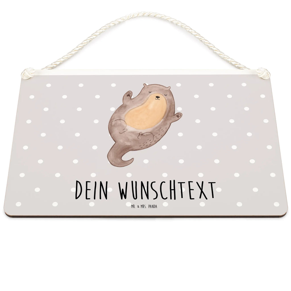 Personalisiertes Deko Schild Otter Umarmen Dekoschild, Deko Schild, Schild, Tür Schild, Türschild, Holzschild, Wandschild, Wanddeko, Otter, Fischotter, Seeotter, Otter Seeotter See Otter