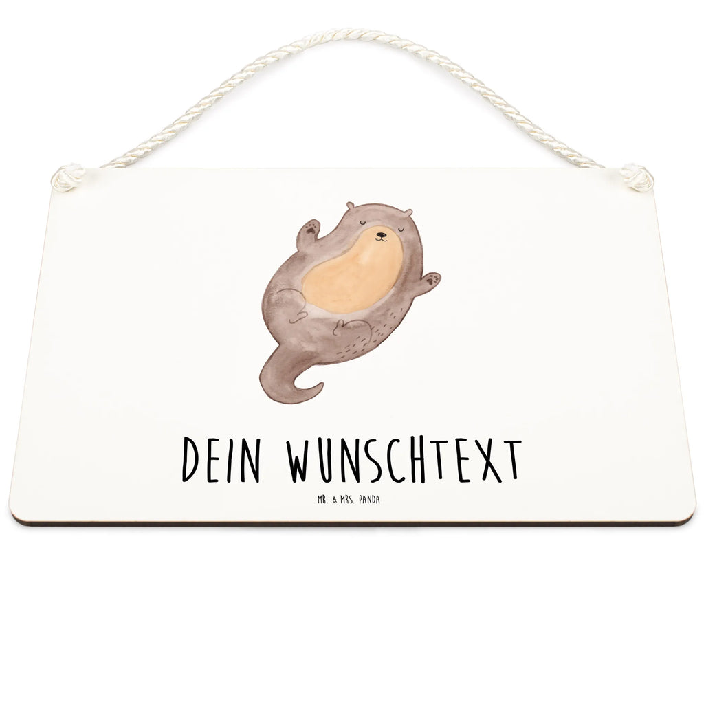 Personalisiertes Deko Schild Otter Umarmen Dekoschild, Deko Schild, Schild, Tür Schild, Türschild, Holzschild, Wandschild, Wanddeko, Otter, Fischotter, Seeotter, Otter Seeotter See Otter