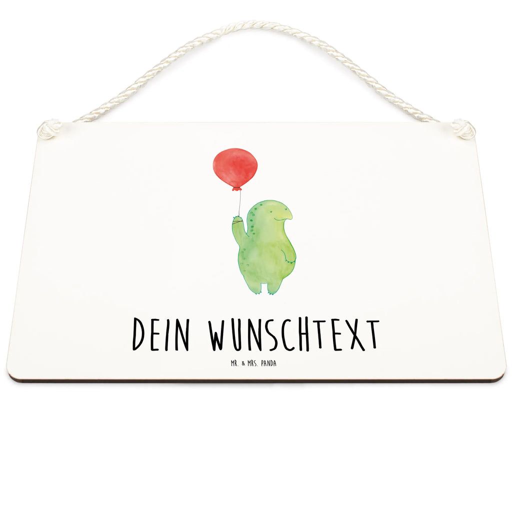 Personalisiertes Deko Schild Schildkröte Luftballon Dekoschild, Deko Schild, Schild, Tür Schild, Türschild, Holzschild, Wandschild, Wanddeko, Schildkröte, Schildkröten, Mutausbruch, Motivation, Motivationsspruch