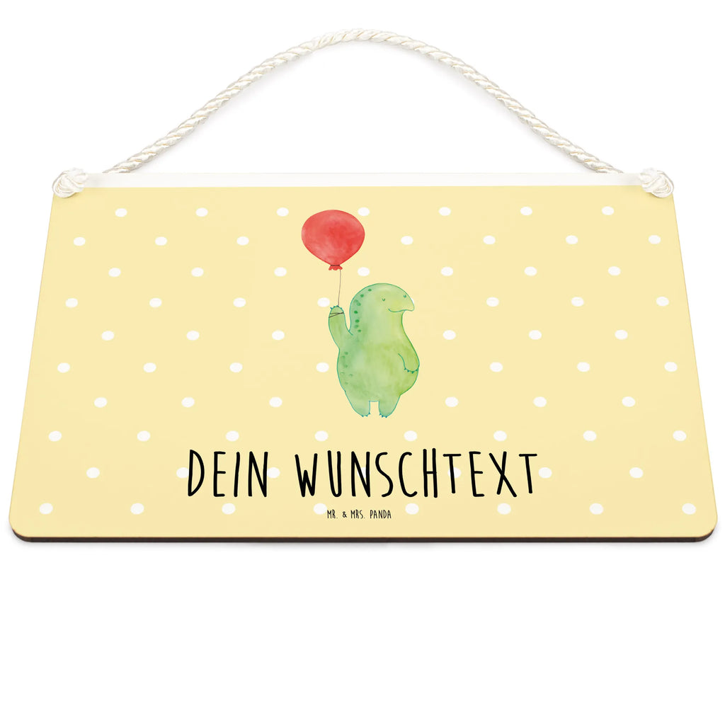 Personalisiertes Deko Schild Schildkröte Luftballon Dekoschild, Deko Schild, Schild, Tür Schild, Türschild, Holzschild, Wandschild, Wanddeko, Schildkröte, Schildkröten, Mutausbruch, Motivation, Motivationsspruch