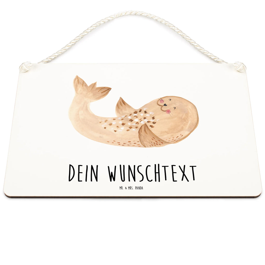 Personalisiertes Deko Schild Robbe Liegen Dekoschild, Deko Schild, Schild, Tür Schild, Türschild, Holzschild, Wandschild, Wanddeko, Tiermotive, Gute Laune, lustige Sprüche, Tiere, Robbe, Robben, Seehund, Strand, Meerestier, Ostsee, Nordsee, Lachen, Freude