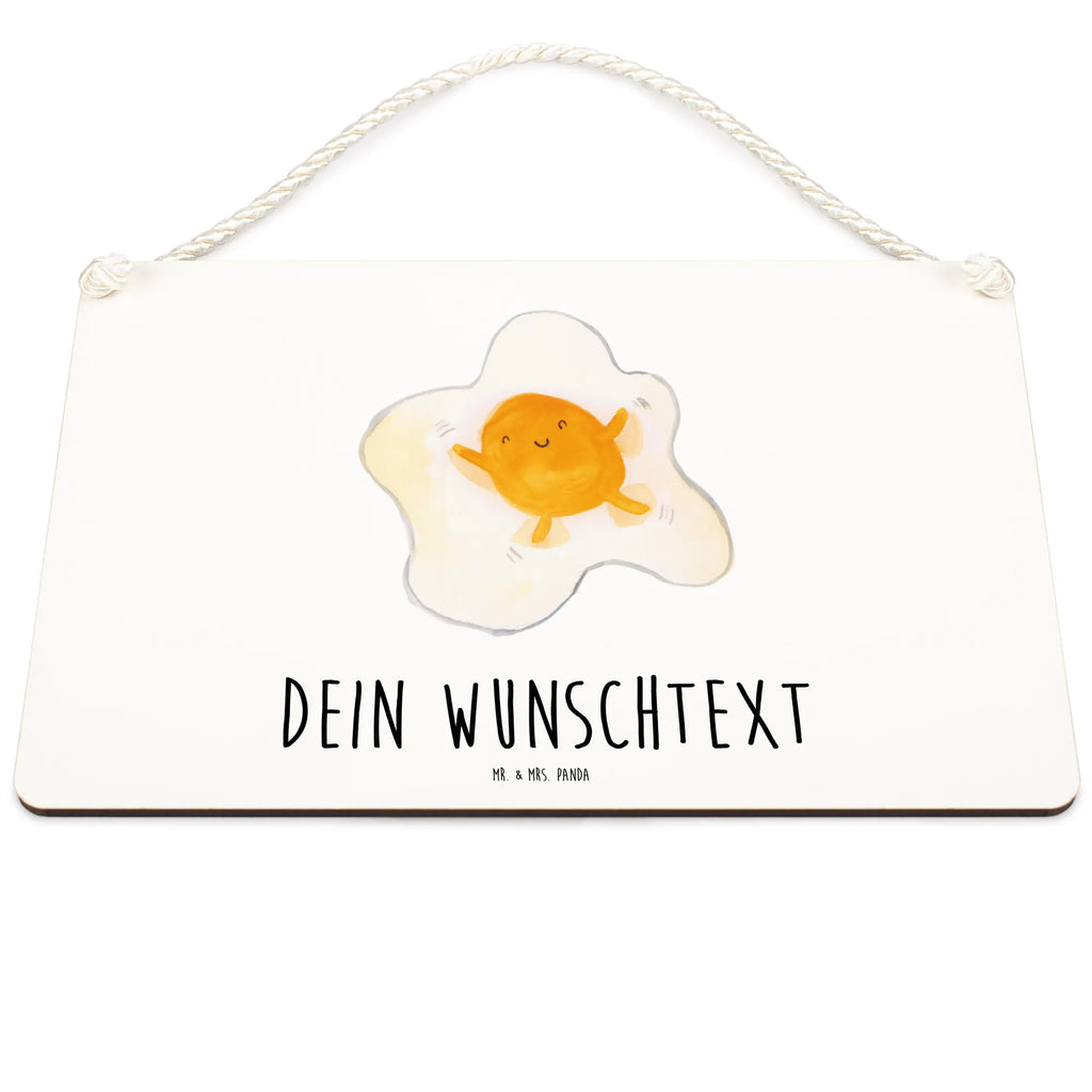 Personalisiertes Deko Schild Spiegelei Ei Dekoschild, Deko Schild, Schild, Tür Schild, Türschild, Holzschild, Wandschild, Wanddeko, Tiermotive, Gute Laune, lustige Sprüche, Tiere, Ei, Spiegelei, Schön, Tag, Glücklich, Liebe