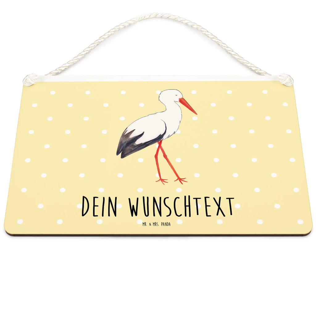 Personalisiertes Deko Schild Storch Dekoschild, Deko Schild, Schild, Tür Schild, Türschild, Holzschild, Wandschild, Wanddeko, Tiermotive, Gute Laune, lustige Sprüche, Tiere, Storch, Störche, Schwangerschaft, Geburt, Mutter, Mütter, Mutter werden, Schwanger, Babybauch, Baby