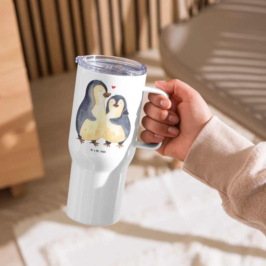 XXL Thermobecher Pinguin umarmen Thermobecher, XL Thermobecher, Reisebecher, XL Reisetasse, Großer Thermobecher, Autobecher, Jumbo Becher, Pinguin, Liebe, Liebespaar, Liebesbeweis, Liebesgeschenk, Verlobung, Jahrestag, Hochzeitstag, Hochzeit, Hochzeitsgeschenk