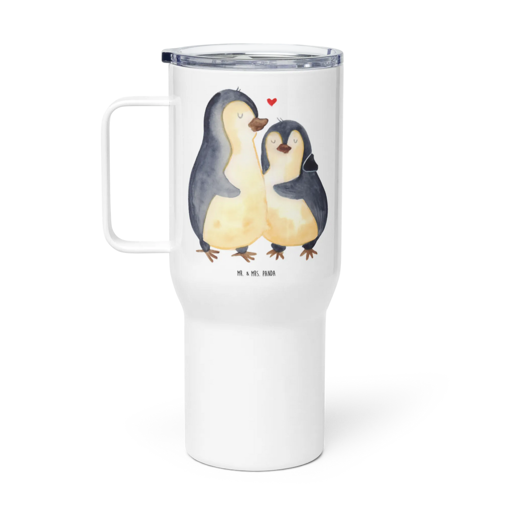 XXL Thermobecher Pinguin umarmen Thermobecher, XL Thermobecher, Reisebecher, XL Reisetasse, Großer Thermobecher, Autobecher, Jumbo Becher, Pinguin, Liebe, Liebespaar, Liebesbeweis, Liebesgeschenk, Verlobung, Jahrestag, Hochzeitstag, Hochzeit, Hochzeitsgeschenk