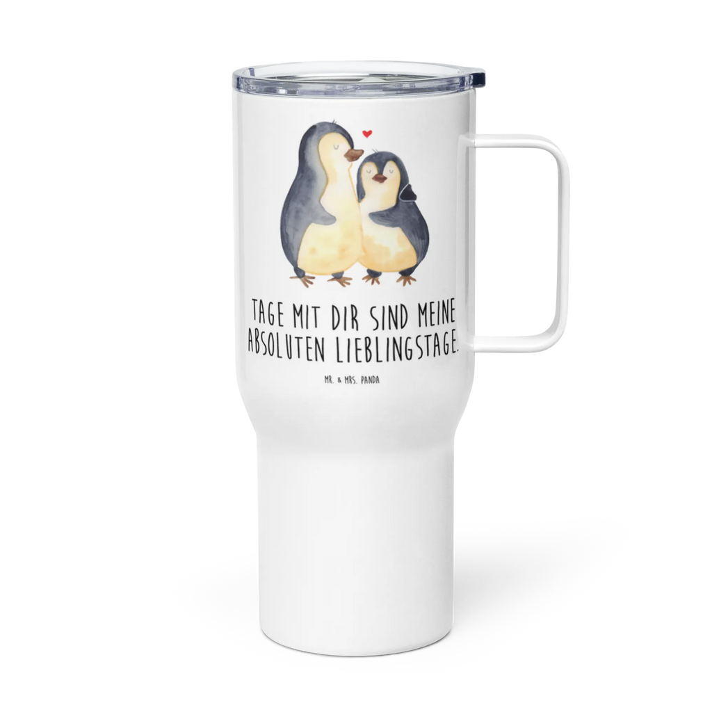 XXL Thermobecher Pinguin umarmen Thermobecher, XL Thermobecher, Reisebecher, XL Reisetasse, Großer Thermobecher, Autobecher, Jumbo Becher, Pinguin, Liebe, Liebespaar, Liebesbeweis, Liebesgeschenk, Verlobung, Jahrestag, Hochzeitstag, Hochzeit, Hochzeitsgeschenk