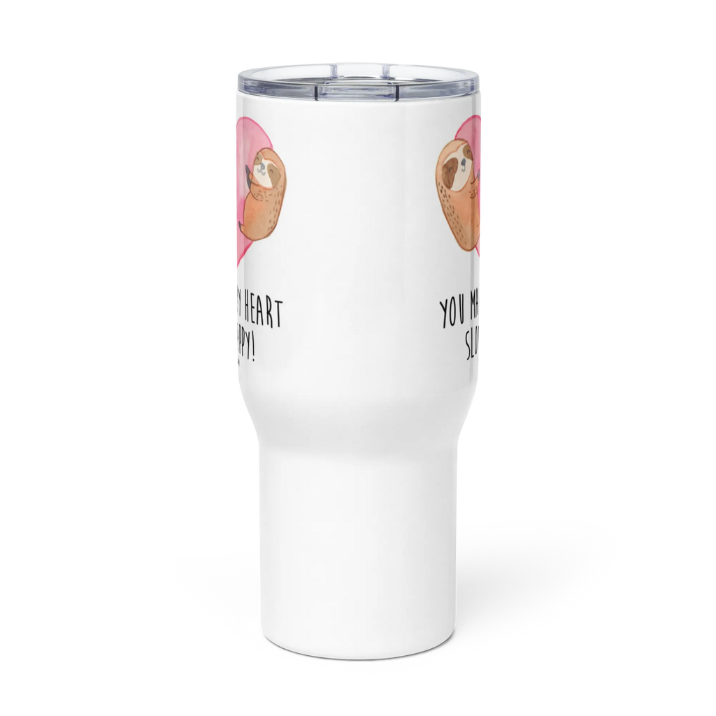 XXL Thermobecher Faultiere Herz Thermobecher, XL Thermobecher, Reisebecher, XL Reisetasse, Großer Thermobecher, Autobecher, Jumbo Becher, Liebe, Partner, Freund, Freundin, Ehemann, Ehefrau, Heiraten, Verlobung, Heiratsantrag, Liebesgeschenk, Jahrestag, Hocheitstag, Valentinstag, Geschenk für Frauen, Hochzeitstag, Mitbringsel, Geschenk für Freundin, Geschenk für Partner, Liebesbeweis, für Männer, für Ehemann