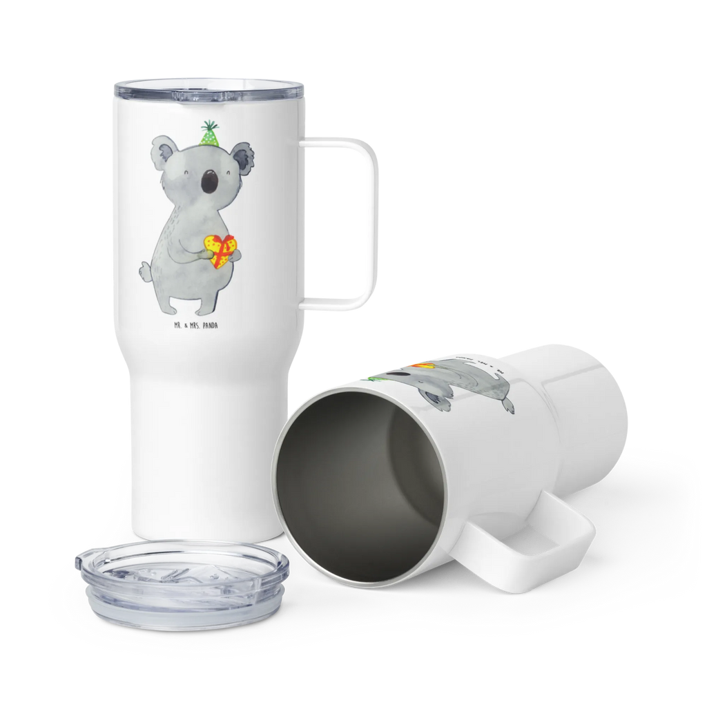 XXL Thermobecher Koala Geschenk Thermobecher, XL Thermobecher, Reisebecher, XL Reisetasse, Großer Thermobecher, Autobecher, Jumbo Becher, Koala, Koalabär, Geschenk, Geburtstag, Party