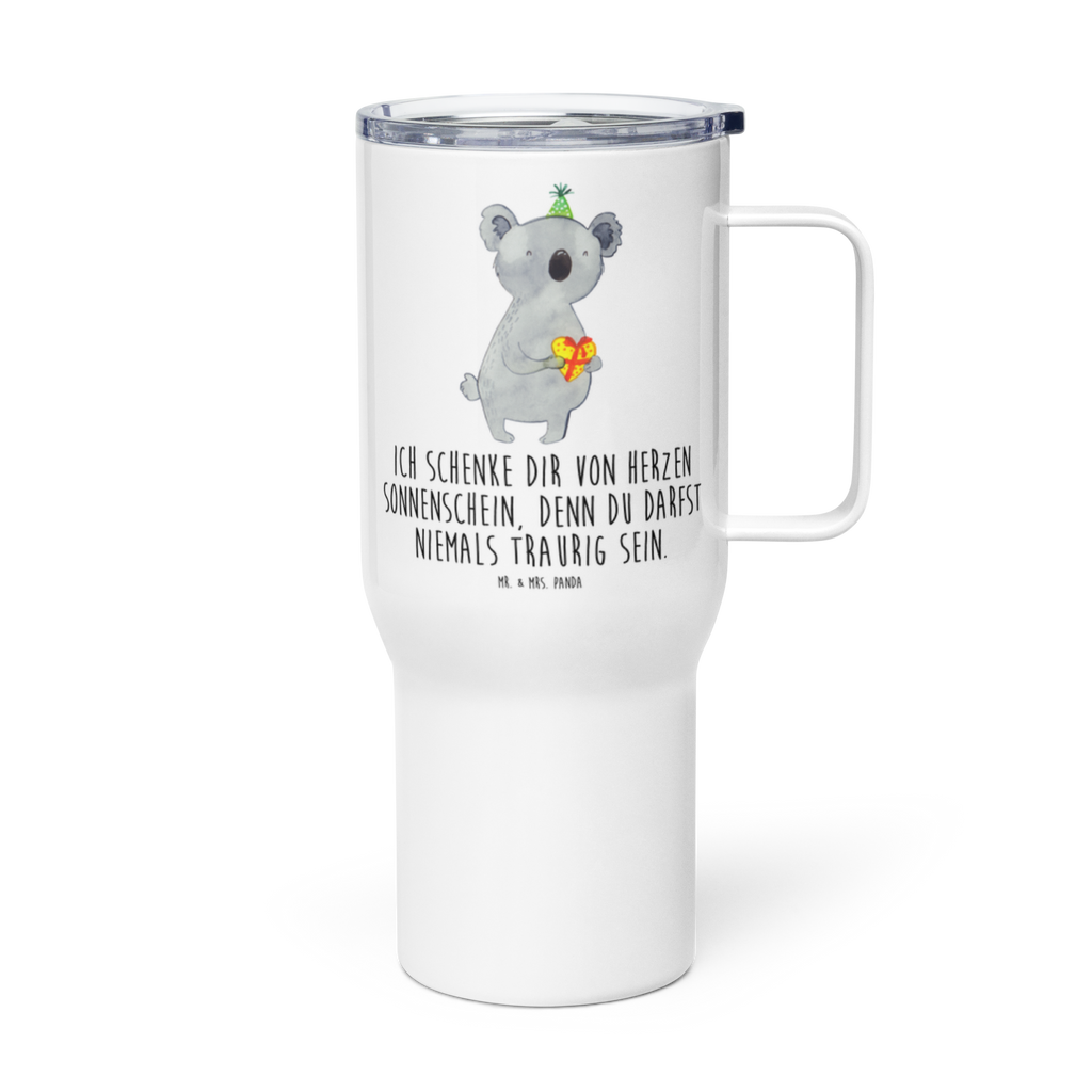 XXL Thermobecher Koala Geschenk Thermobecher, XL Thermobecher, Reisebecher, XL Reisetasse, Großer Thermobecher, Autobecher, Jumbo Becher, Koala, Koalabär, Geschenk, Geburtstag, Party