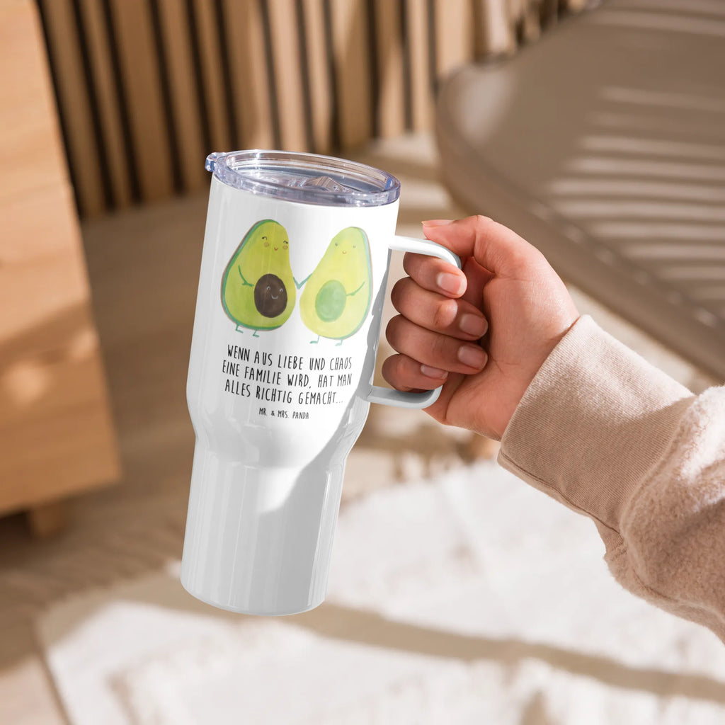 XXL Thermobecher Avocado Pärchen Thermobecher, XL Thermobecher, Reisebecher, XL Reisetasse, Großer Thermobecher, Autobecher, Jumbo Becher, Avocado, Veggie, Vegan, Gesund, Avocuddle, Liebe, Schwangerschaft, Familie, Babyshower, Babyparty, Hochzeit, Kinder, Avocados, Geburt