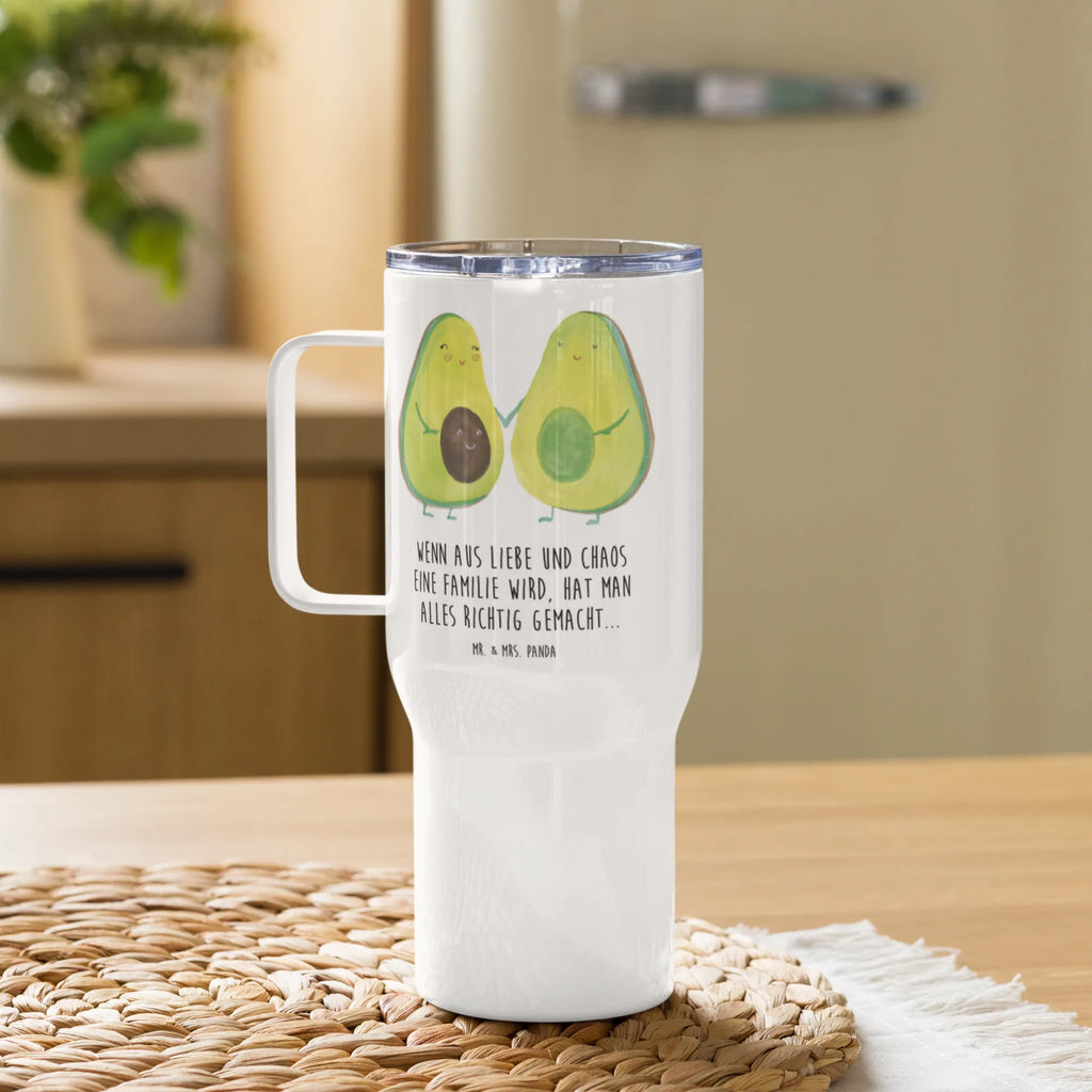 XXL Thermobecher Avocado Pärchen Thermobecher, XL Thermobecher, Reisebecher, XL Reisetasse, Großer Thermobecher, Autobecher, Jumbo Becher, Avocado, Veggie, Vegan, Gesund, Avocuddle, Liebe, Schwangerschaft, Familie, Babyshower, Babyparty, Hochzeit, Kinder, Avocados, Geburt