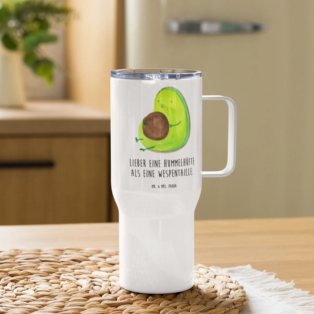 XXL Thermobecher Avocado Pfeifen Thermobecher, XL Thermobecher, Reisebecher, XL Reisetasse, Großer Thermobecher, Autobecher, Jumbo Becher, Avocado, Veggie, Vegan, Gesund, Diät, Abnehmen, Ernährung, dick sein