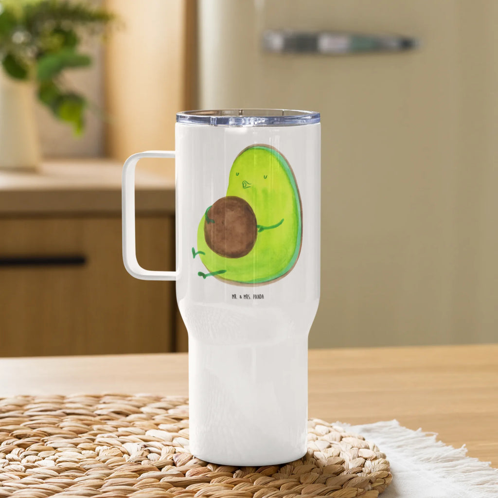 XXL Thermobecher Avocado Pfeifen Thermobecher, XL Thermobecher, Reisebecher, XL Reisetasse, Großer Thermobecher, Autobecher, Jumbo Becher, Avocado, Veggie, Vegan, Gesund, Diät, Abnehmen, Ernährung, dick sein