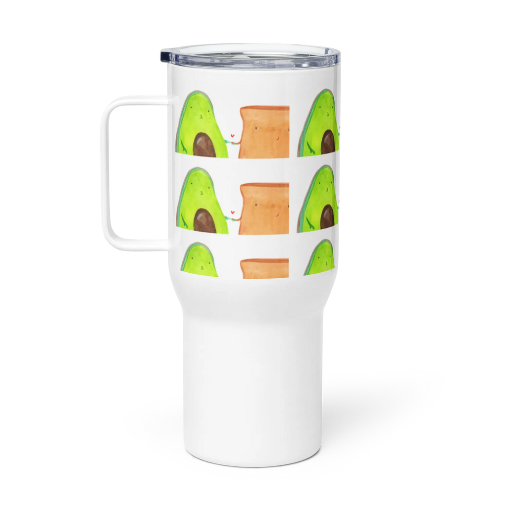 XXL Thermobecher Avocado Toast Thermobecher, XL Thermobecher, Reisebecher, XL Reisetasse, Großer Thermobecher, Autobecher, Jumbo Becher, Avocado, Veggie, Vegan, Gesund, Toast, Toastbrot, Liebespaar, Pärchen, Freund, Freundin, Verlobt, Verlobungsparty, Hochzeit, Hochzeitsgeschenk, Jahrestag, Jahrestagsgeschenk