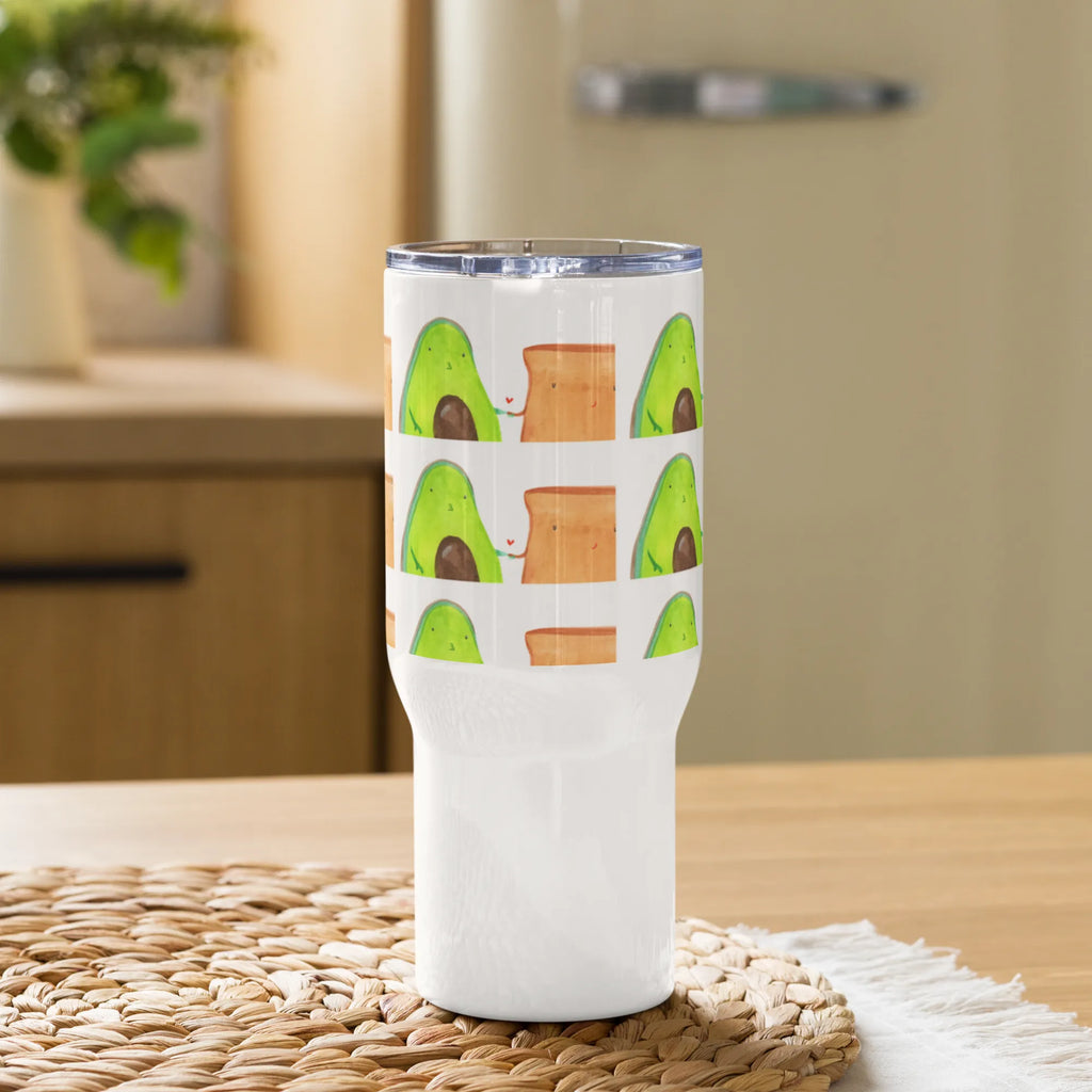 XXL Thermobecher Avocado Toast Thermobecher, XL Thermobecher, Reisebecher, XL Reisetasse, Großer Thermobecher, Autobecher, Jumbo Becher, Avocado, Veggie, Vegan, Gesund, Toast, Toastbrot, Liebespaar, Pärchen, Freund, Freundin, Verlobt, Verlobungsparty, Hochzeit, Hochzeitsgeschenk, Jahrestag, Jahrestagsgeschenk