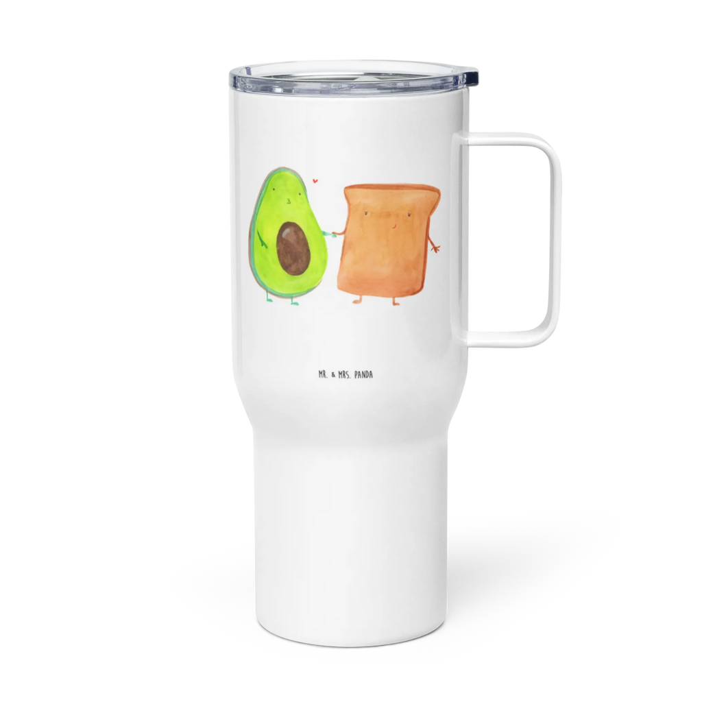 XXL Thermobecher Avocado Toast Thermobecher, XL Thermobecher, Reisebecher, XL Reisetasse, Großer Thermobecher, Autobecher, Jumbo Becher, Avocado, Veggie, Vegan, Gesund, Toast, Toastbrot, Liebespaar, Pärchen, Freund, Freundin, Verlobt, Verlobungsparty, Hochzeit, Hochzeitsgeschenk, Jahrestag, Jahrestagsgeschenk