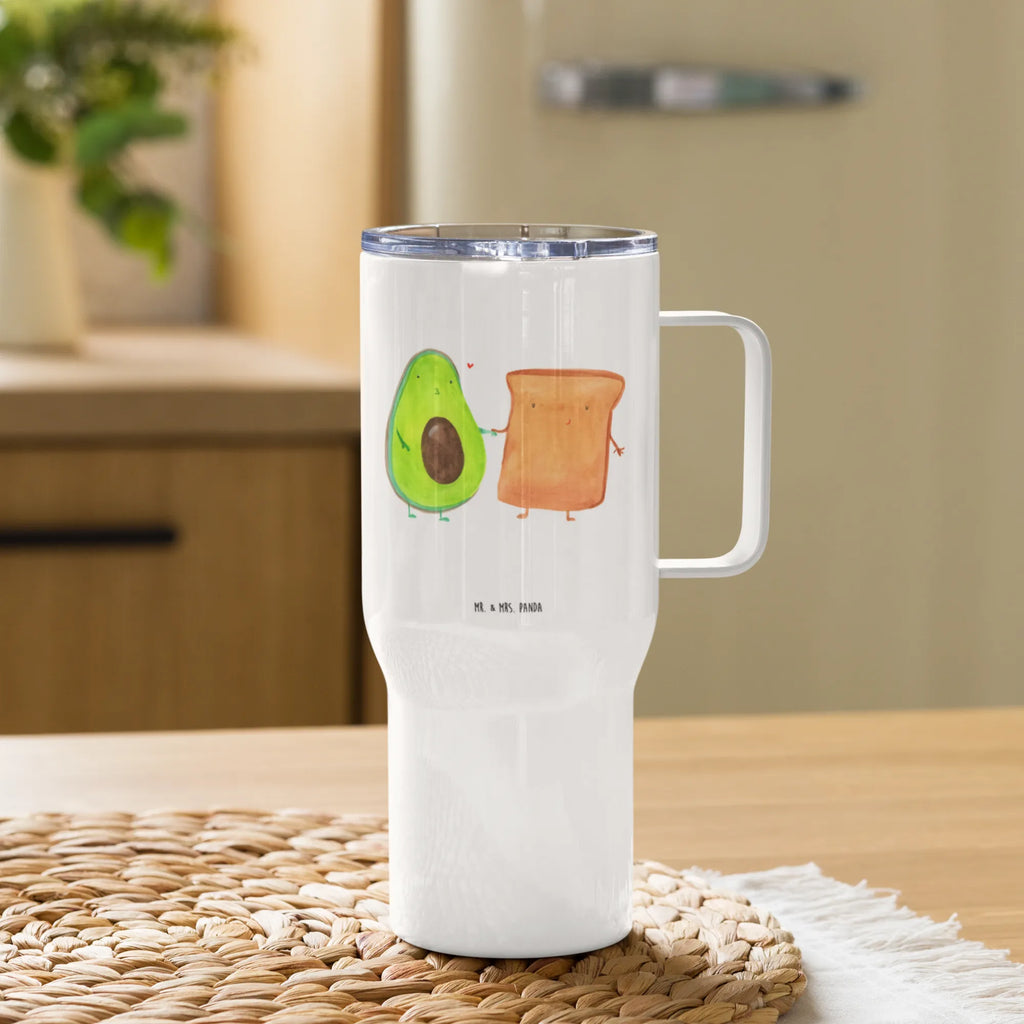 XXL Thermobecher Avocado Toast Thermobecher, XL Thermobecher, Reisebecher, XL Reisetasse, Großer Thermobecher, Autobecher, Jumbo Becher, Avocado, Veggie, Vegan, Gesund, Toast, Toastbrot, Liebespaar, Pärchen, Freund, Freundin, Verlobt, Verlobungsparty, Hochzeit, Hochzeitsgeschenk, Jahrestag, Jahrestagsgeschenk