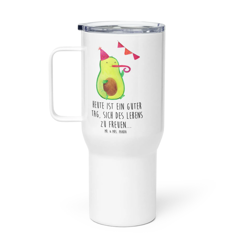 XXL Thermobecher Avocado Party Thermobecher, XL Thermobecher, Reisebecher, XL Reisetasse, Großer Thermobecher, Autobecher, Jumbo Becher, Avocado, Veggie, Vegan, Gesund, Avocados, Party, Geburtstag, Geburtstagsfeier, Happy Birthday, Feier, Feierei, Lieblingstag, Prüfung, Abifeier, Abi, Bestanden, Jahrestag, Jubiläum, Firmenfeier, Klassenfeier, Schulabschluss, Abschluss