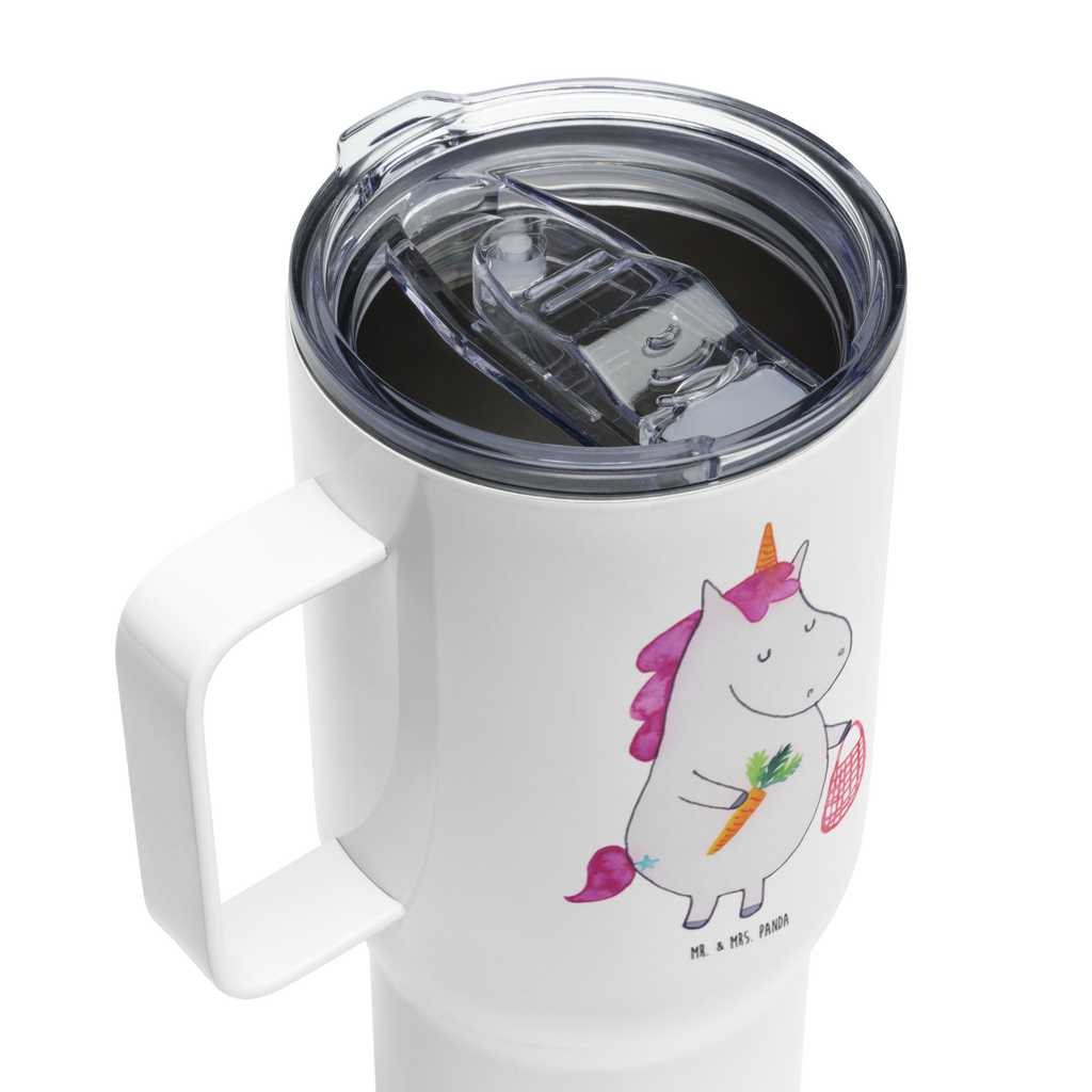 XXL Thermobecher Einhorn Vegan Thermobecher, XL Thermobecher, Reisebecher, XL Reisetasse, Großer Thermobecher, Autobecher, Jumbo Becher, Einhorn, Einhörner, Einhorn Deko, Pegasus, Unicorn, vegan, Gesund leben, Vegetariar, Rohkost, Gesund essen, Veganismus, Veganer