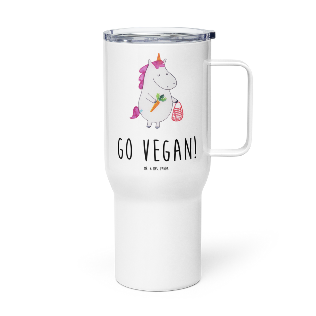 XXL Thermobecher Einhorn Vegan Thermobecher, XL Thermobecher, Reisebecher, XL Reisetasse, Großer Thermobecher, Autobecher, Jumbo Becher, Einhorn, Einhörner, Einhorn Deko, Pegasus, Unicorn, vegan, Gesund leben, Vegetariar, Rohkost, Gesund essen, Veganismus, Veganer