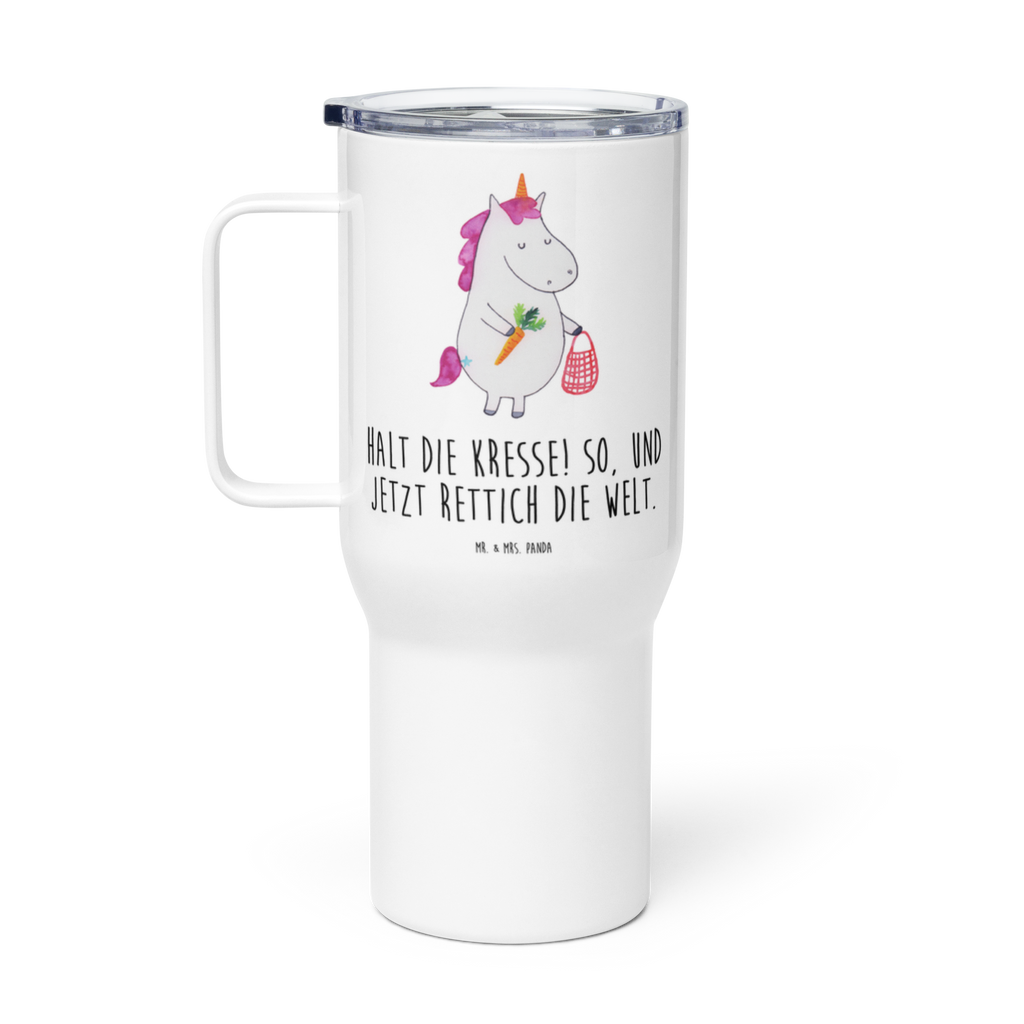 XXL Thermobecher Einhorn Gemüse Thermobecher, XL Thermobecher, Reisebecher, XL Reisetasse, Großer Thermobecher, Autobecher, Jumbo Becher, Einhorn, Einhörner, Einhorn Deko, Pegasus, Unicorn, Biomarkt, Gemüse, Wochenmarkt