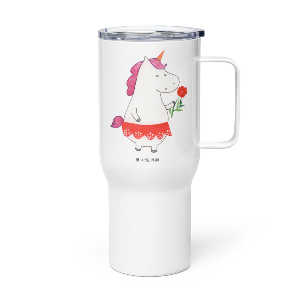 XXL Thermobecher Einhorn Dame Thermobecher, XL Thermobecher, Reisebecher, XL Reisetasse, Großer Thermobecher, Autobecher, Jumbo Becher, Einhorn, Einhörner, Einhorn Deko, Pegasus, Unicorn, Dame, Lady, feine Dame, Freundin, Frau, Bachelor, Bachelorette, Abfuhr, Schluss machen, Trennung