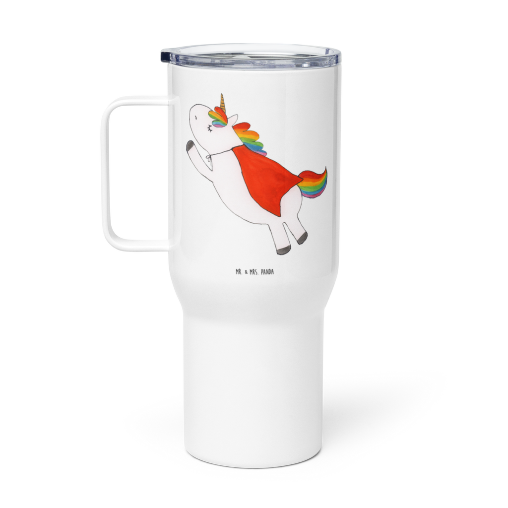 XXL Thermobecher Einhorn Super Thermobecher, XL Thermobecher, Reisebecher, XL Reisetasse, Großer Thermobecher, Autobecher, Jumbo Becher, Einhorn, Einhörner, Einhorn Deko, Pegasus, Unicorn, Traummann, Superheld, Held, Freundin, Geschenk, Girl, Mädchen