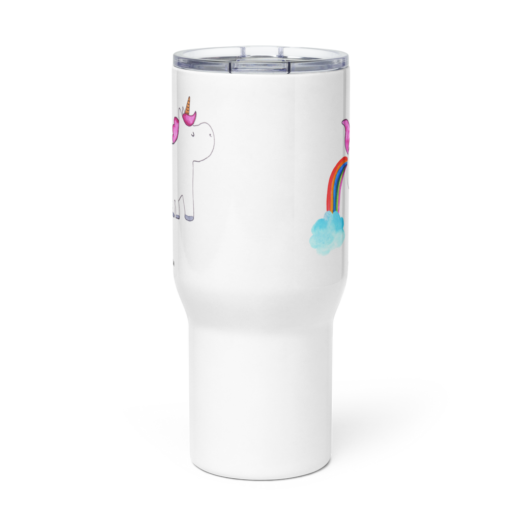 XXL Thermobecher Einhorn Pupsen Thermobecher, XL Thermobecher, Reisebecher, XL Reisetasse, Großer Thermobecher, Autobecher, Jumbo Becher, Einhorn, Einhörner, Einhorn Deko, Pegasus, Unicorn, Pups, Regenbogen, Glitzer, Einhornpower, Erwachsenwerden, Spaß, lustig, Freundin